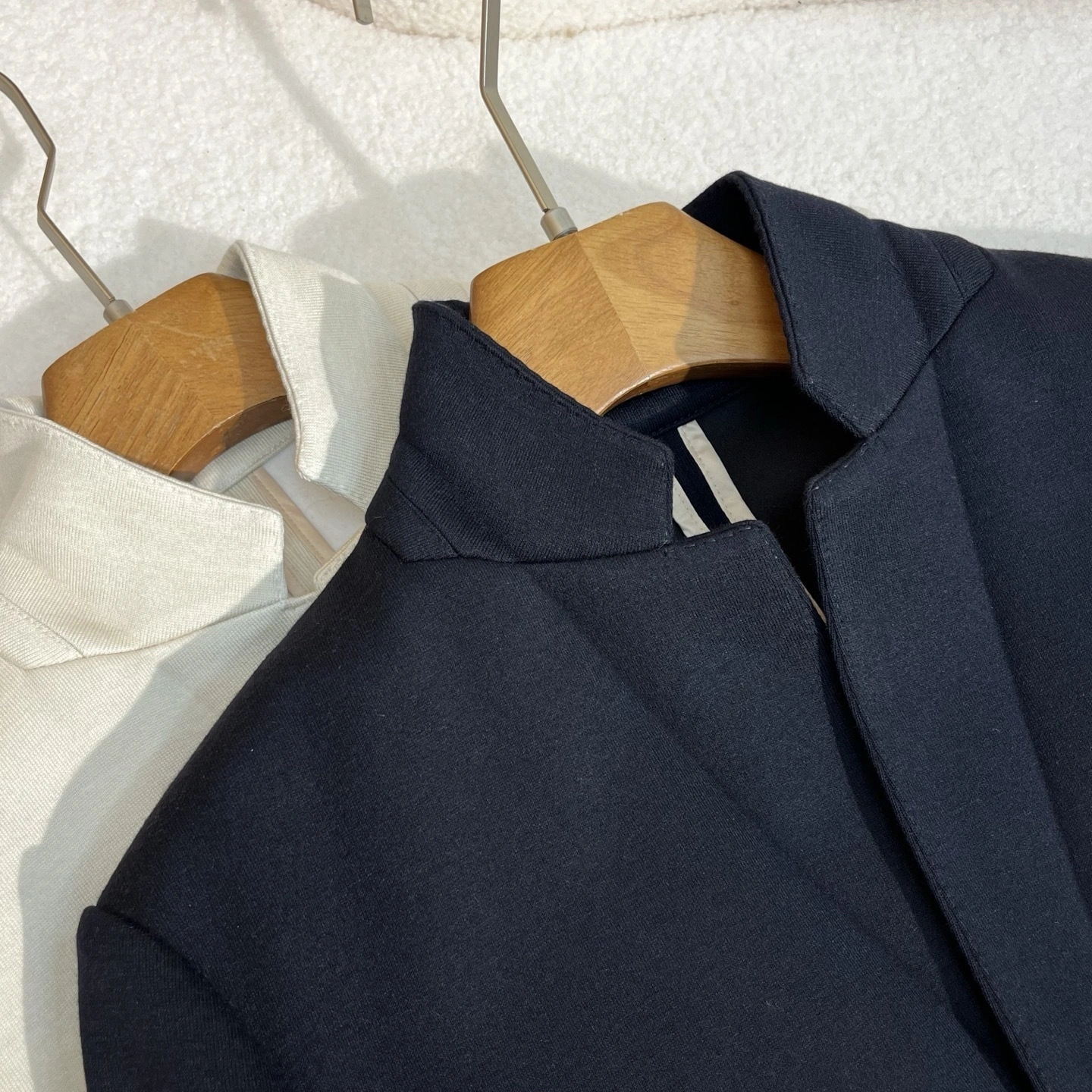 wg.luxury -- 2ru9588o wool cashmere 2colour item: E-F443J1232-2H